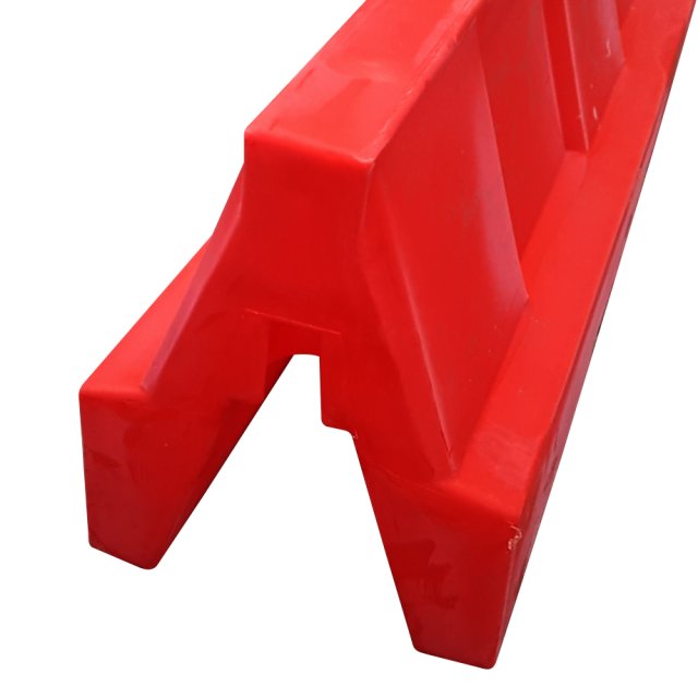Pack (2) 2 Metre Euro Safety Barriers, one red, one white