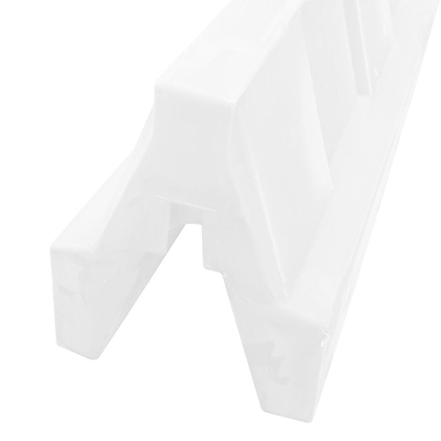 2 Metre Euro Safety Barrier, White