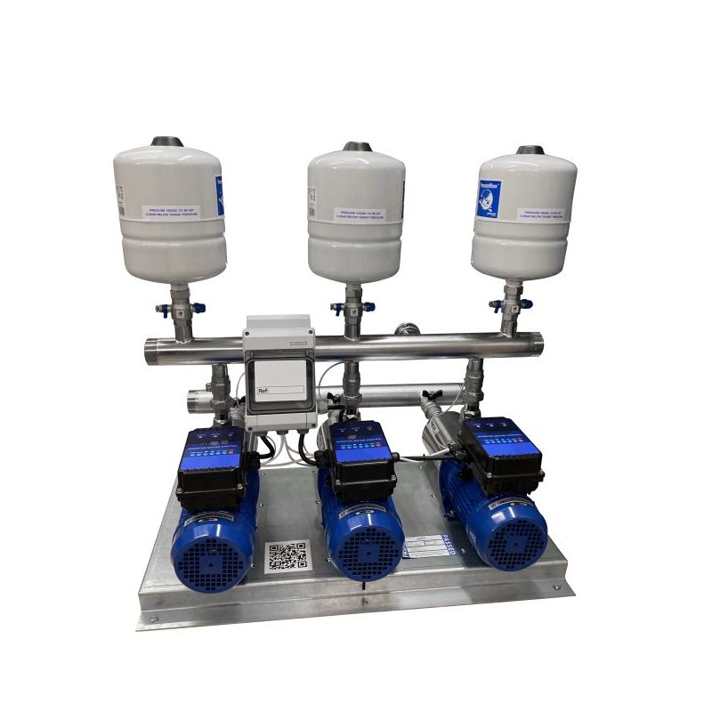 Triple Variable Speed Booster Set, 225 l/min @ 5.0 Bar