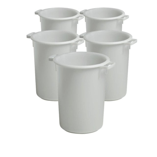 50 Litre Heavy Duty Bins, Pack of 5