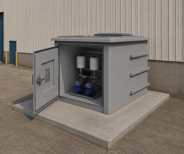 GRP Combination Unit With Twin Pump