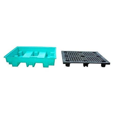 4 Drum Spill Pallet, Low Profile
