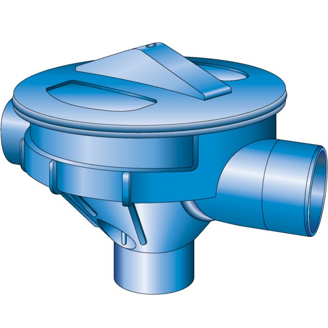 Sinus Filter for rainwater harvesting Side Illustration