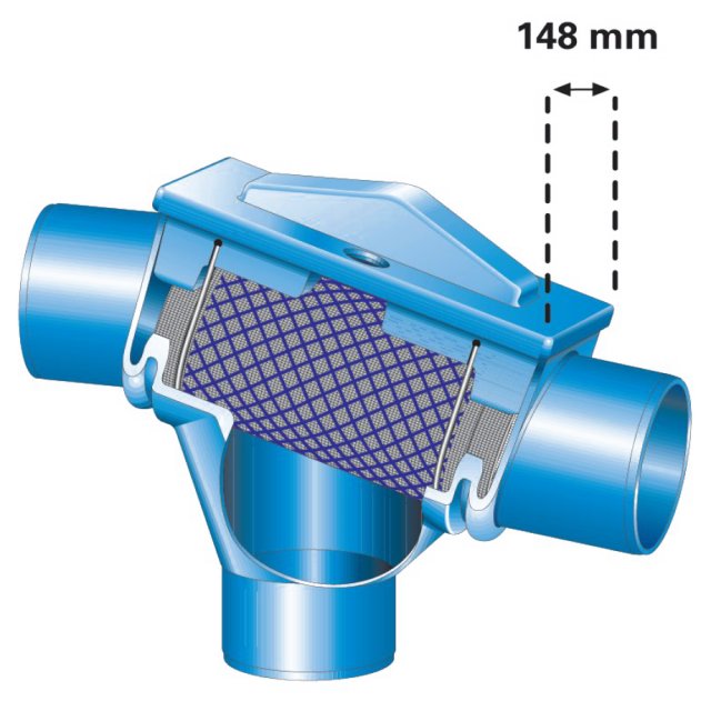 Patronen Filter - Pipe Diameter