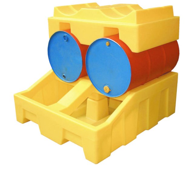 2 or 4 Drum Bund Spill Pallet