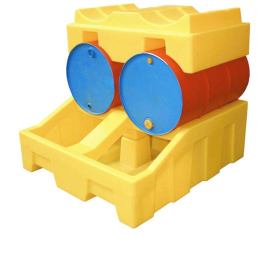 2 or 4 Drum Bund Spill Pallet
