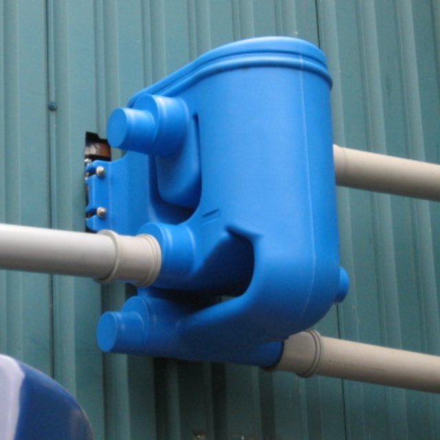 Twin Filter - Rainwater Filter installed