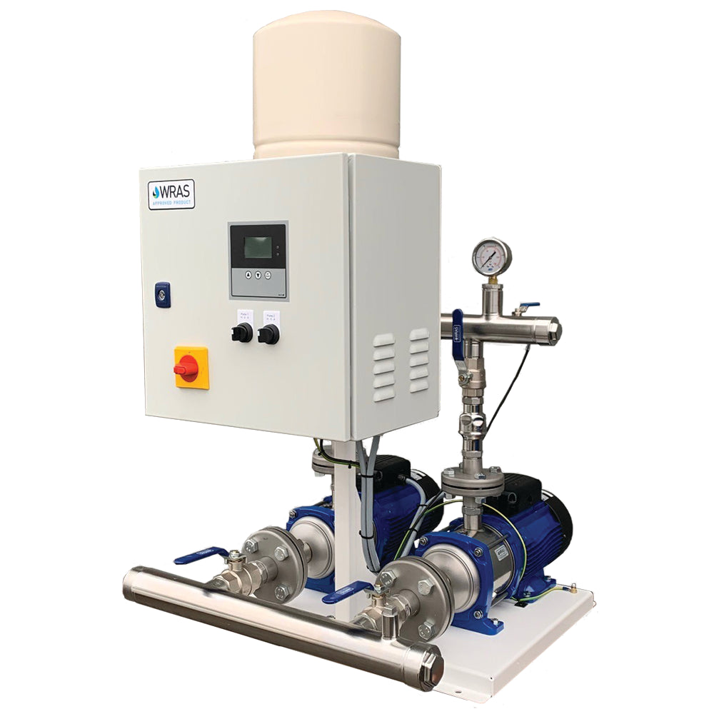 2 1/2'' Twin Pump Booster Set, MH 48 - MAB 330 L/min @ 3.7 Bar