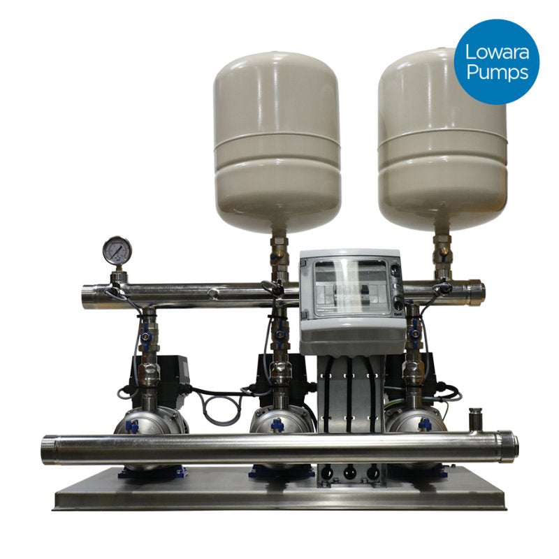 VARiFLO Featuring Lowara Triple Booster Pump with Variable Speed controllers | 255 l/min @ 3.7 Bar