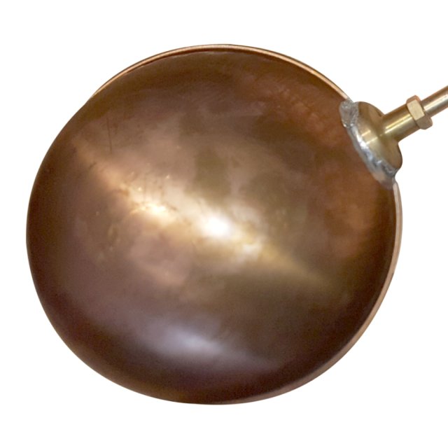 1' Equilibrium Straight Arm Float Valve with float