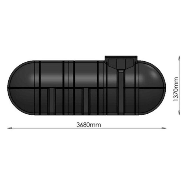 3400 Litre Underground water storage tank