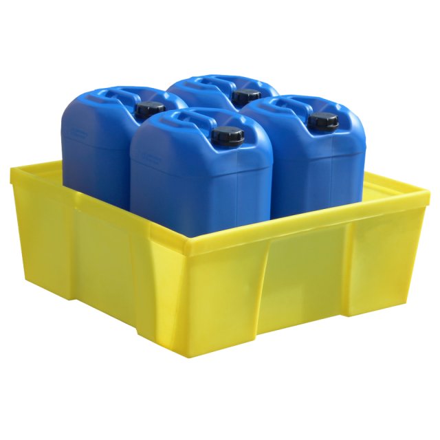Spill drip tray base only, 110 Litre, with drums