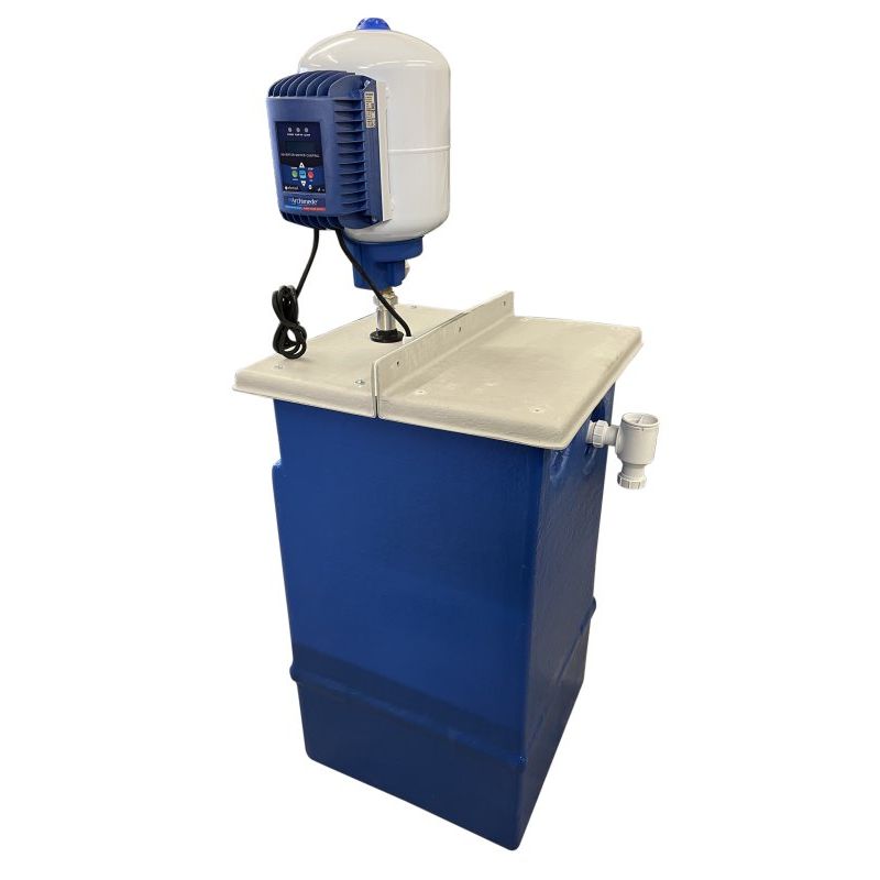 184 Litre GRP Water Tank with a Single Pump Booster Set