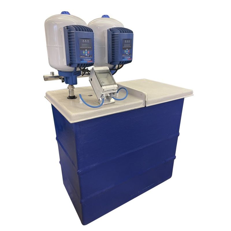 1050 Litre GRP Water Tank Twin Set