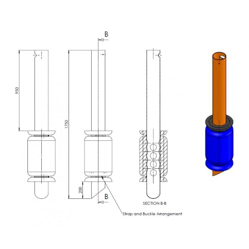 Coalescer Foam Filter - NSFP003-006