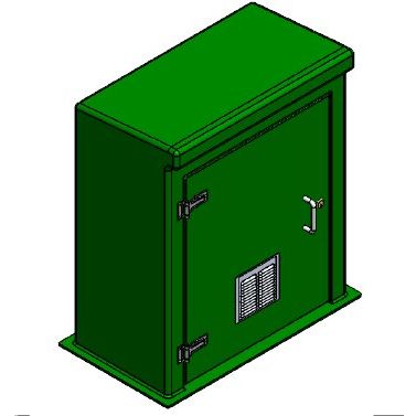 GRP Booster Set Enclosure PWH-1x0.5x1.2