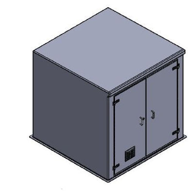 GRP Booster Set Enclosure PWH-2x2x2