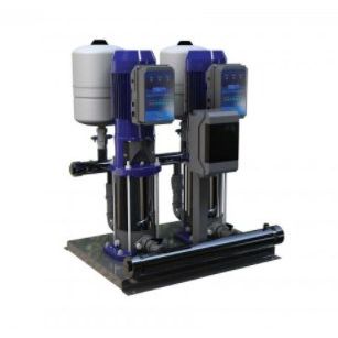 2' Twin Variable Speed Vertical Booster Pump Set Mid curve duty - 170l/min @ 8.0bar D/A