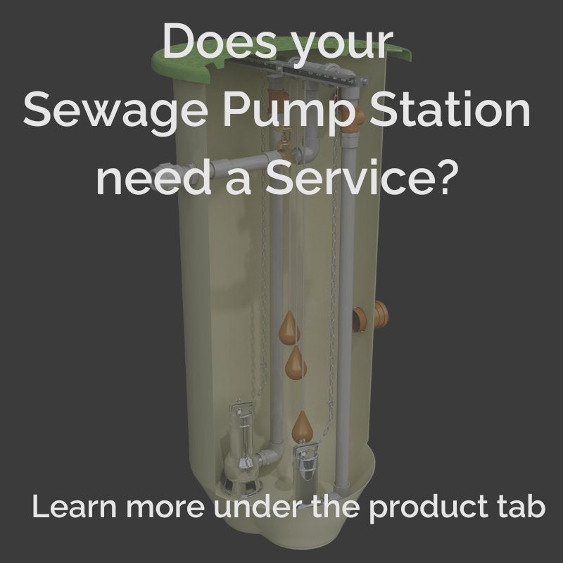 Sewage Station, 190 litre tank