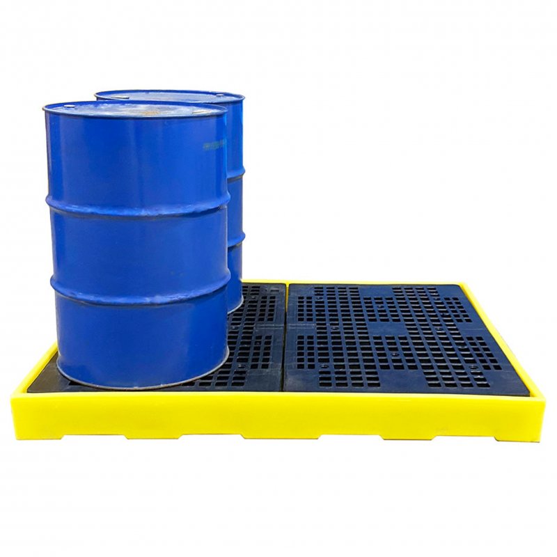 Bunded Work Floor (4 Drums) with drum