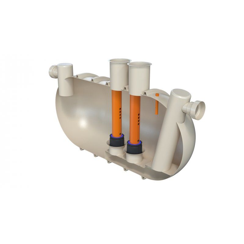 Klargester Full Retention Separator - NSFA015 Cut Away