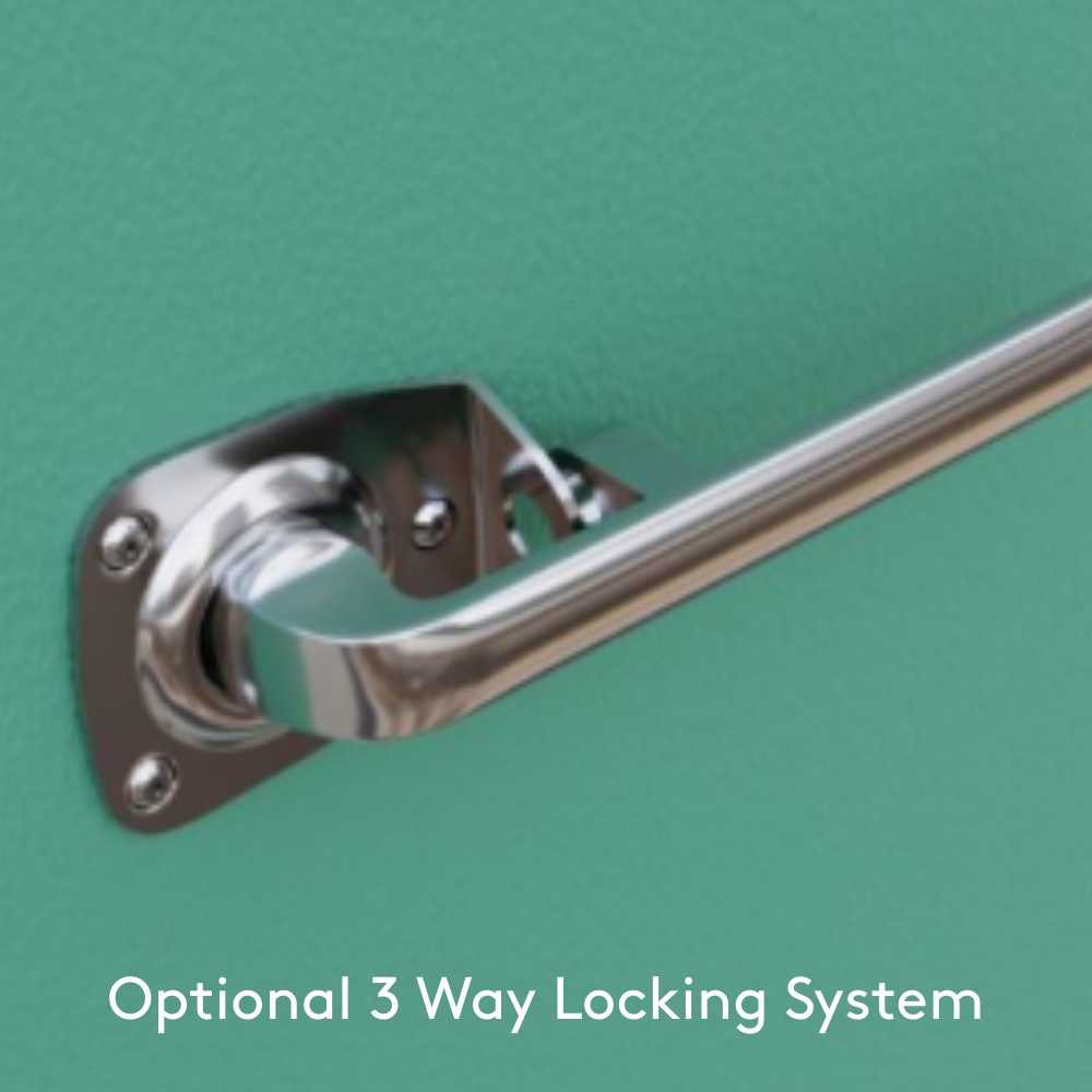 3 Way Locking System Option