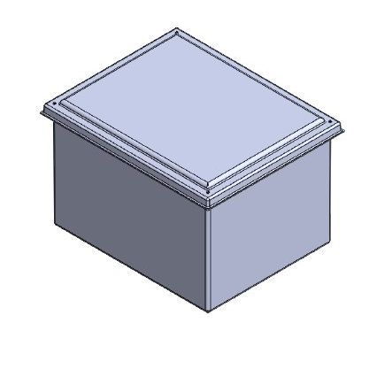712 Litre GRP Water Tank