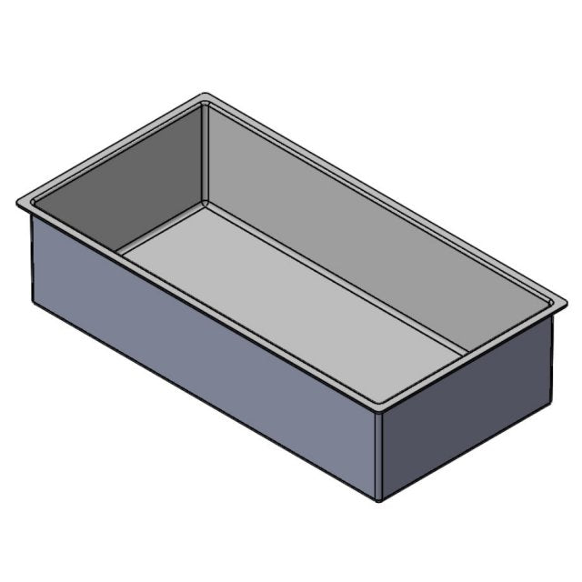 1002 Litre Open Top GRP Water Tank