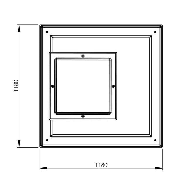1050 Litre GRP Water Tank, Insulated