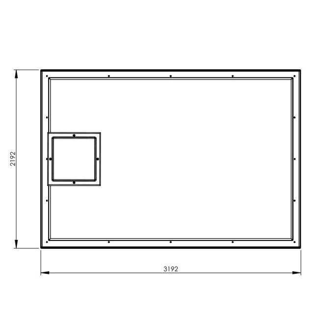 12000 Litre GRP Water Tank, Insulated