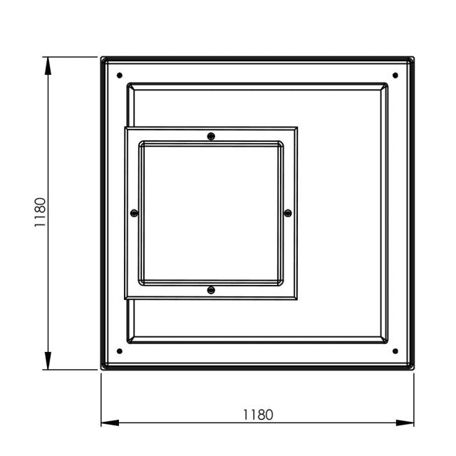 1220 Litre GRP Water Tank, Insulated