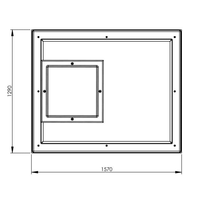 1364 Litres GRP Water Tank, Insulated