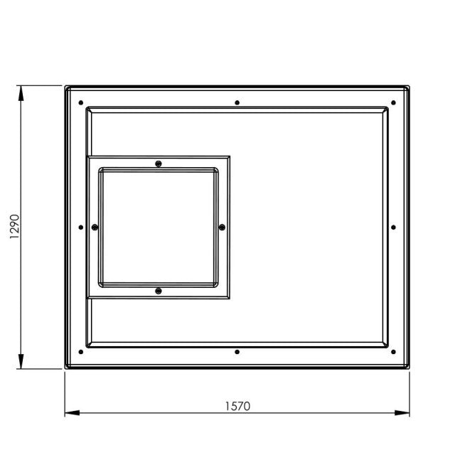 1364 Litre GRP Water Tank - Two Piece Insulated