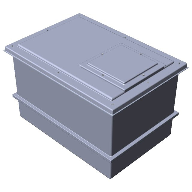 1500 Litre GRP Water Tank, Insulated