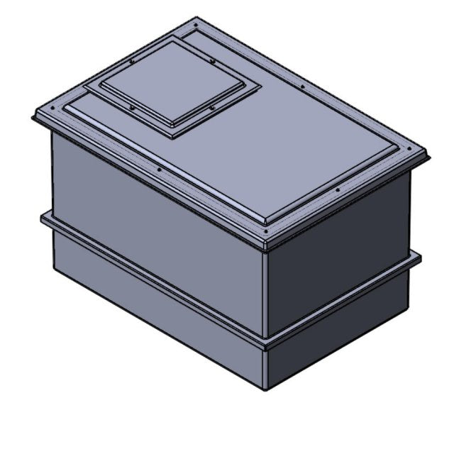 1500 Litre GRP Water Tank, Insulated