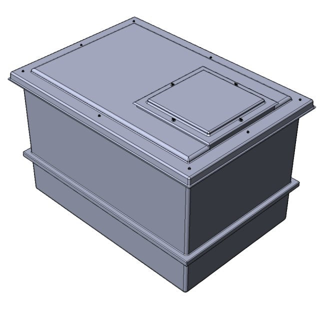1500 Litre GRP Water Tank, Insulated