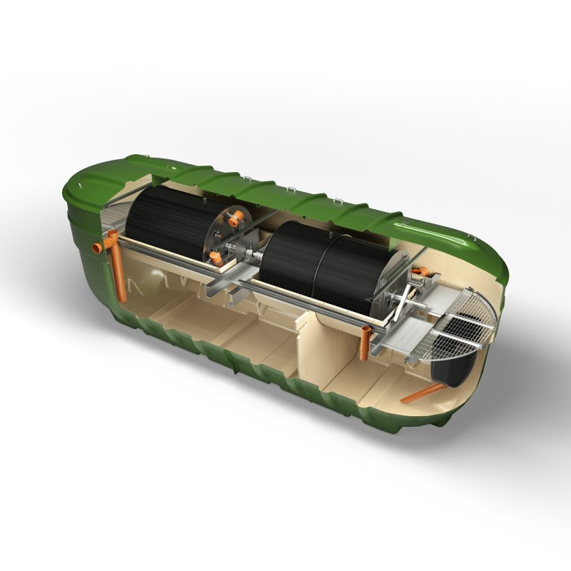 Klargester Large BioDisc cutaway