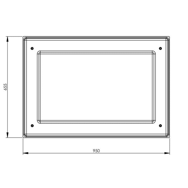 160 Litre GRP Water Tank - Two Piece Insulated
