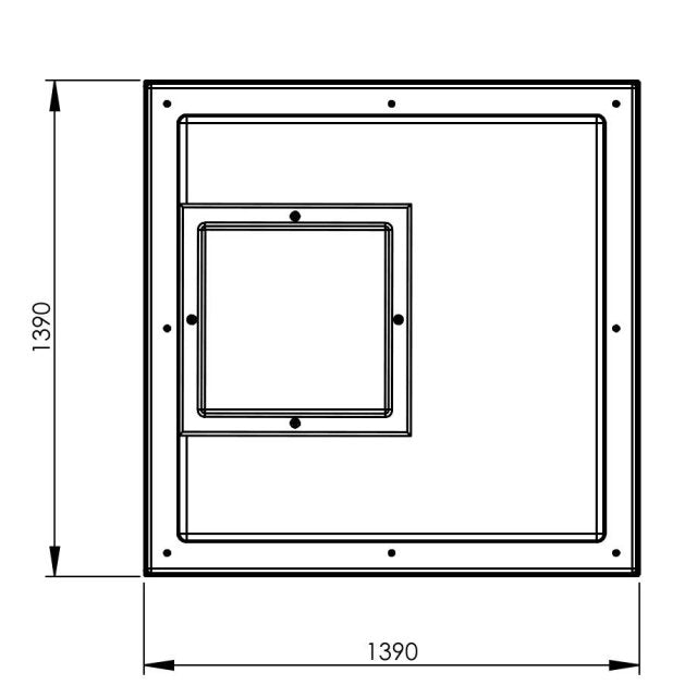 1818 Litre GRP Water Tank, Insulated