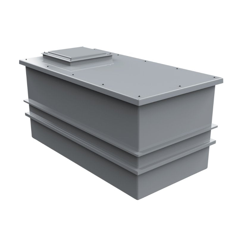 2000 Litre GRP Water Tank - Two Piece Insulated