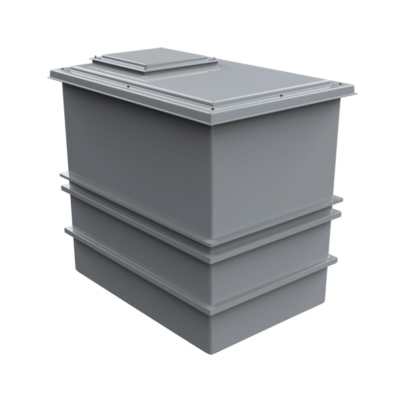 2250 Litre GRP Water Tank - Two Piece Insulated