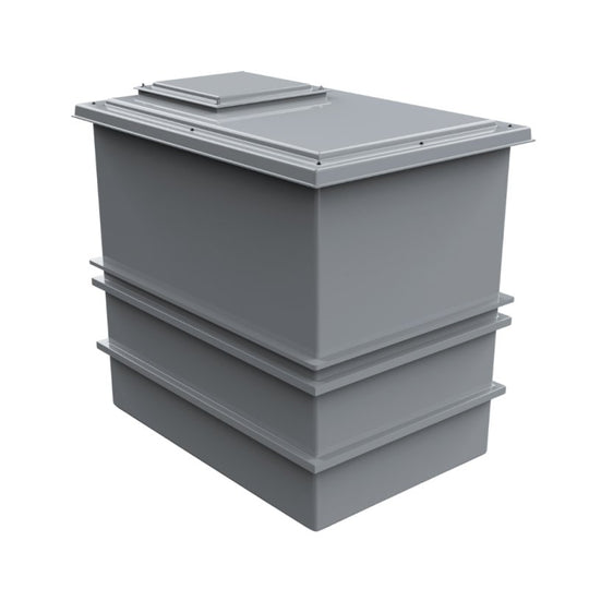 2250 Litre GRP Water Tank - Two Piece Insulated