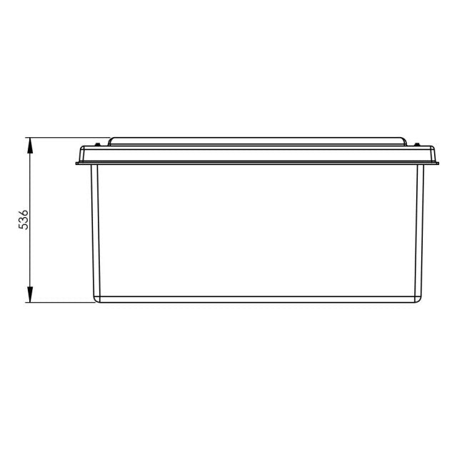 250 Litre GRP Water Tank with Insulation