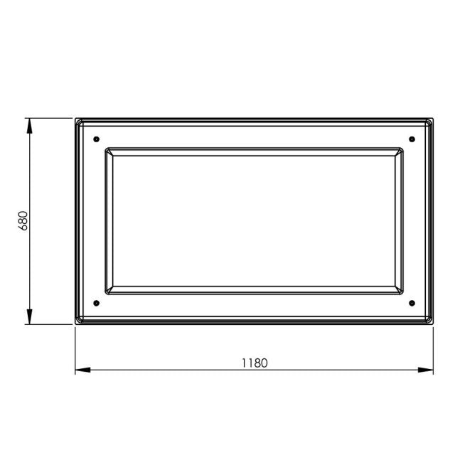 250 Litre GRP Water Tank - Two Piece with Insulation