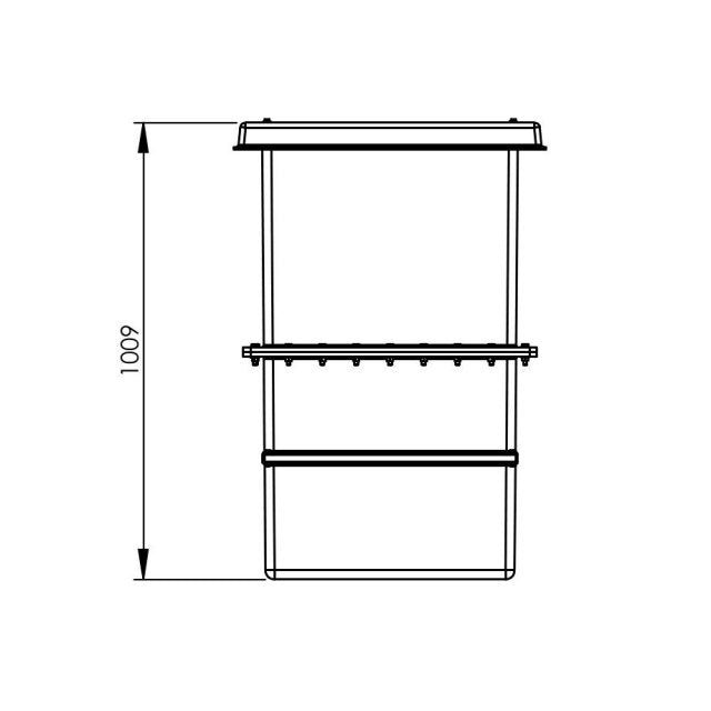 251 Litre GRP Water Tank - Two Piece Insulated