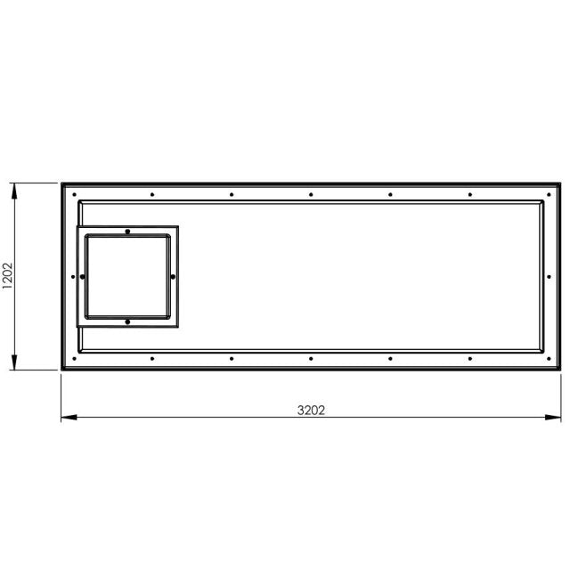 3000 Litre GRP Water Tank, Insulated