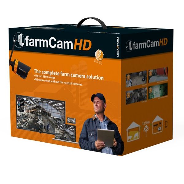FarmCam HD Starter Pack (1x Camera & Receiver)