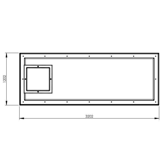 3000 Litres GRP Water Tank - Two Piece Insulated