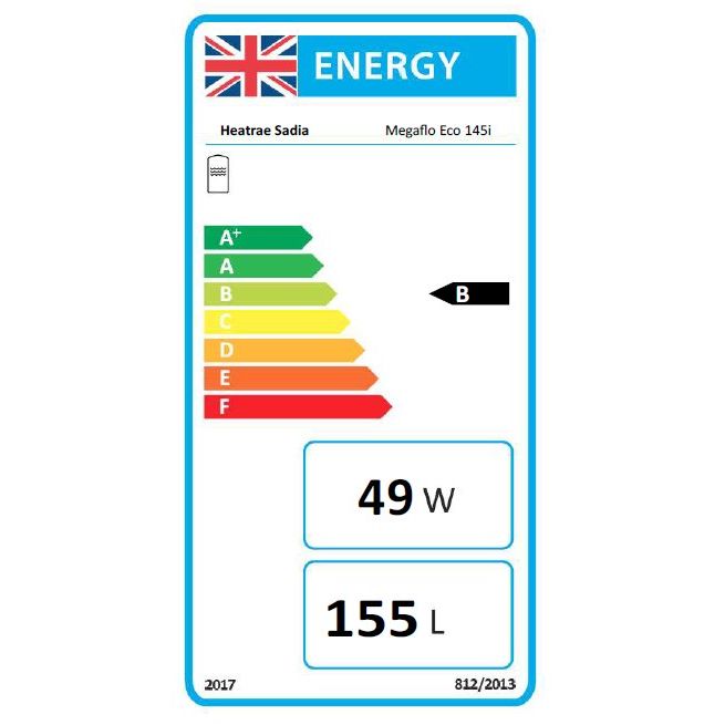 Megaflo Eco 145 Litre Indirect Unvented Hot Water Cylinder
