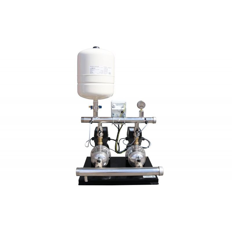 Stuart Turner Aquaboost iBolt Horizontal Twin Booster Pump 0308 2H-CMT/24 100 L/MIN @ 6.2 BAR